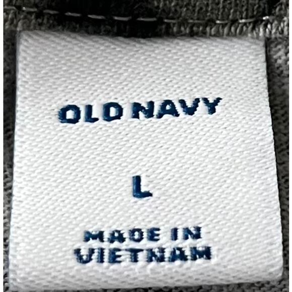 OLD NAVY SHORT SLV MIDI FIT & FLARE WAIST DRESS, WOMENS, L, GREY/BLACK LEOPARD - Picture 10 of 11